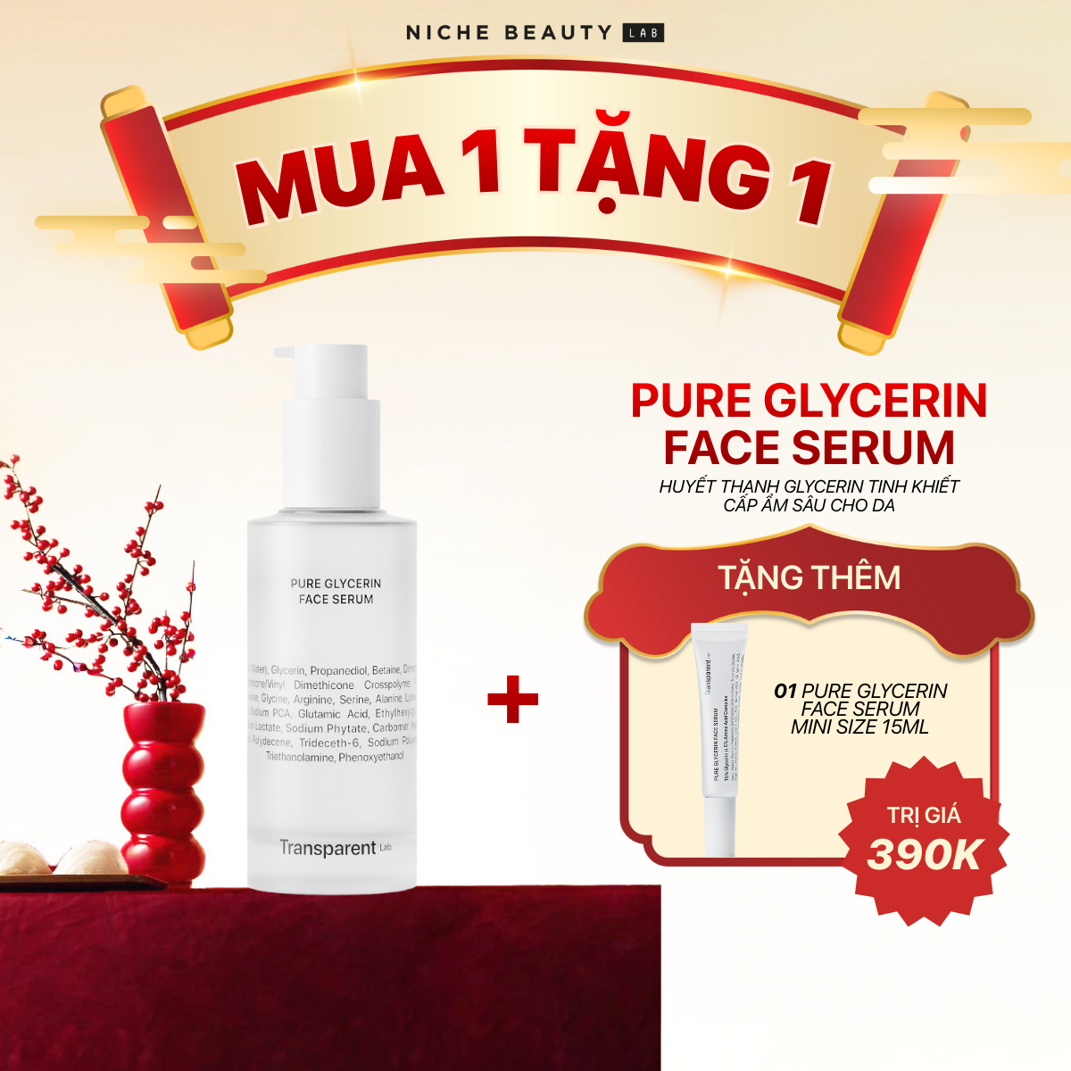 PURE GLYCERIN FACE SERUM