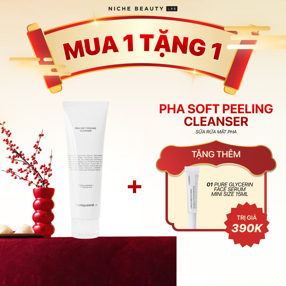 PHA SOFT PEELING CLEANSER