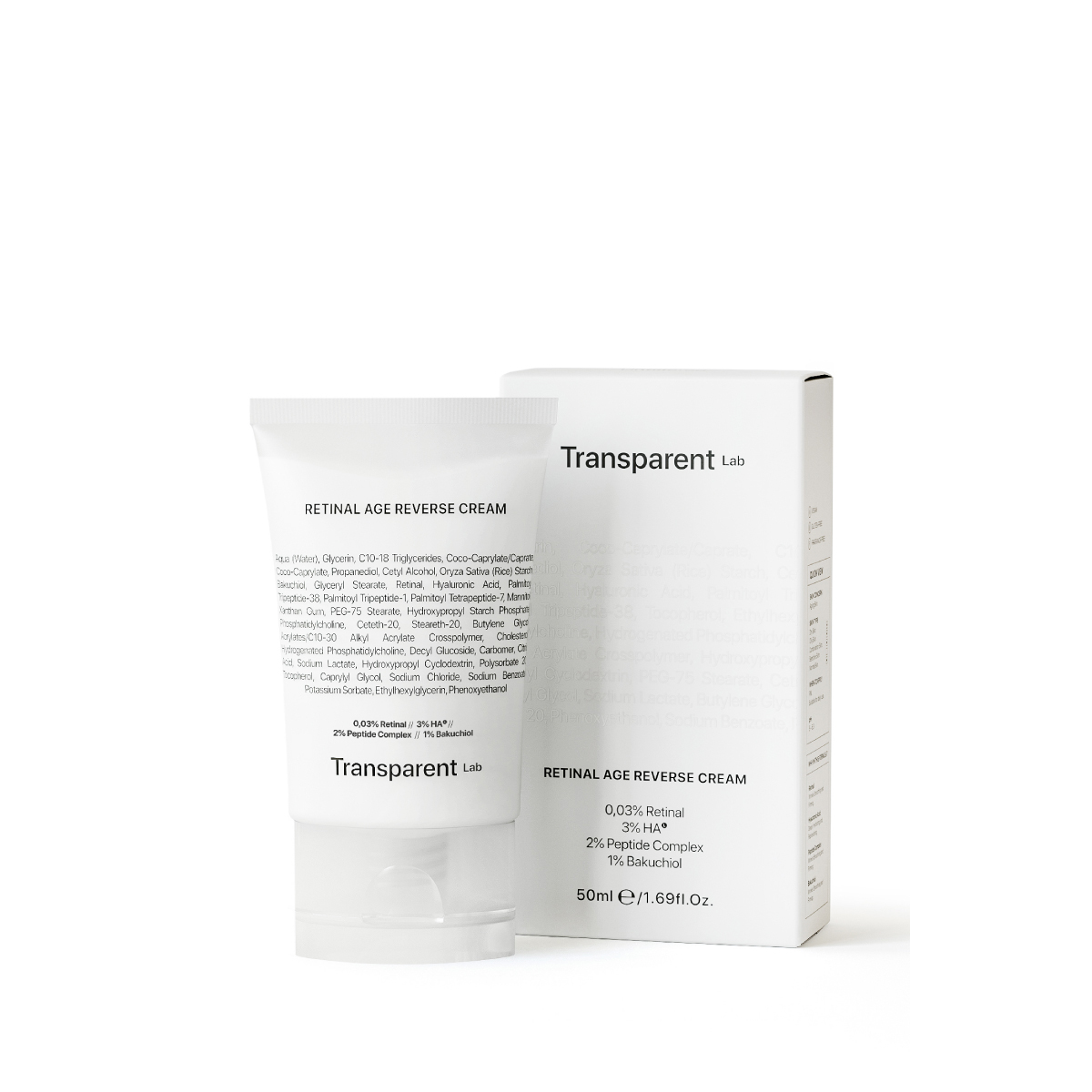 TRANSPARENT LAB RETINAL AGE REVERSE CREAM