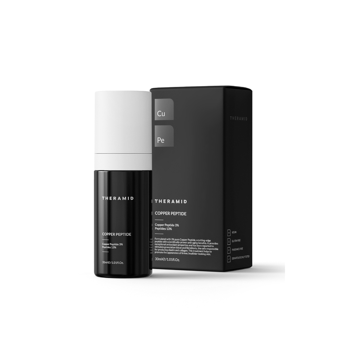 Phức hợp phục hồi & tăng sinh đồng peptide  Theramid copper peptide