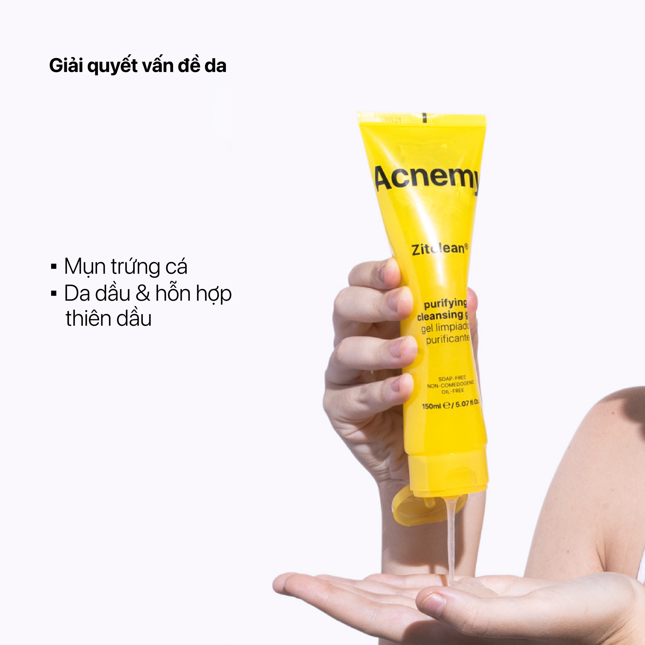 ZITCLEAN® PURIFYING CLEANSING GEL (Mini zise) 60ml - Ảnh 5