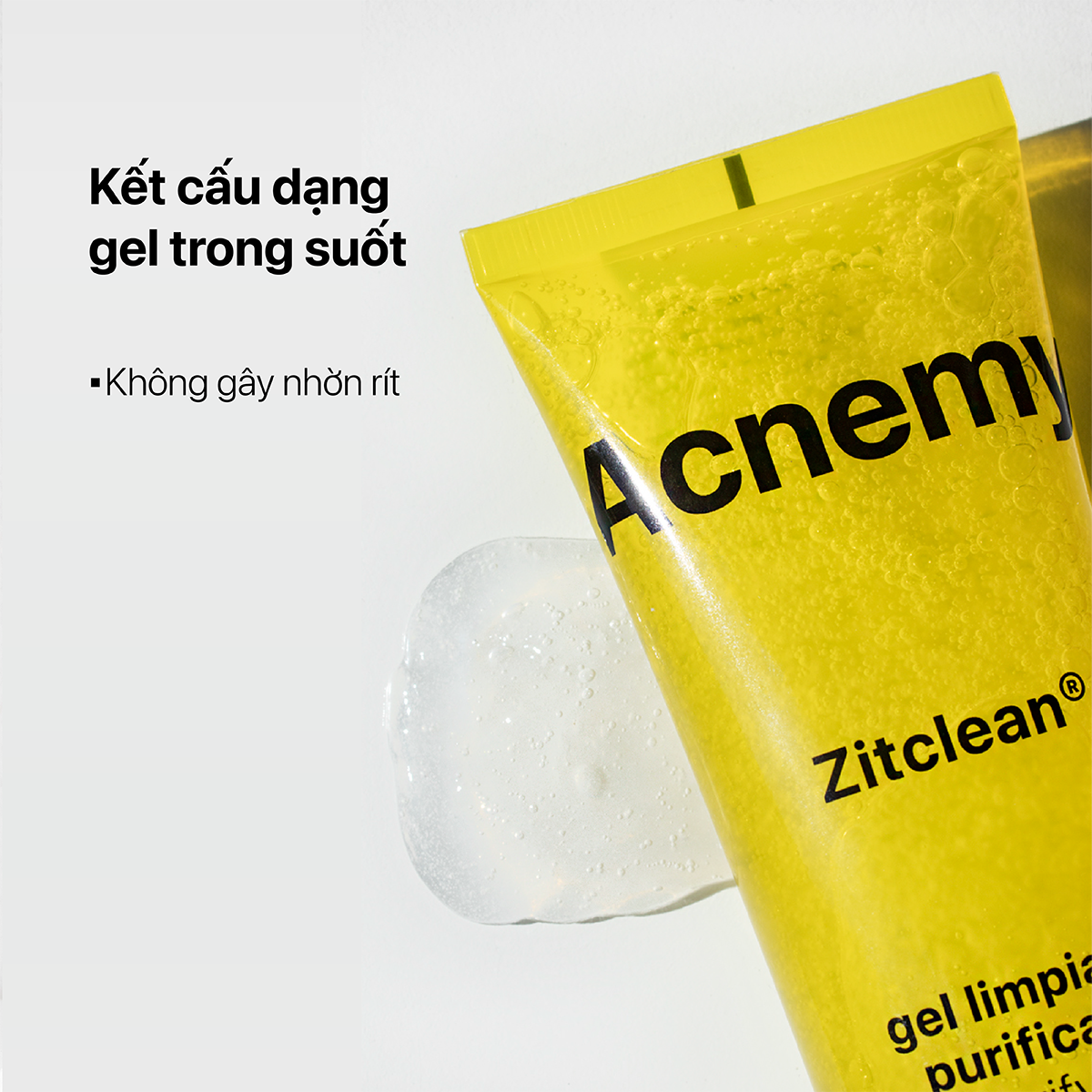 ZITCLEAN® PURIFYING CLEANSING GEL (Mini zise) 60ml - Ảnh 3