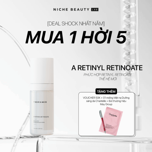 Alternative view of Phức hợp retinyl retinoate thế hệ mới Theramid a retinyl retinoid