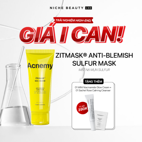 ZITMASK® ANTI-BLEMISH SULFUR MASK