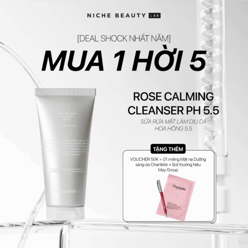 Alternative view of ROSE CALMING CLEANSER PH 5.5