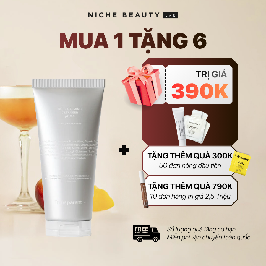 ROSE CALMING CLEANSER PH 5.5