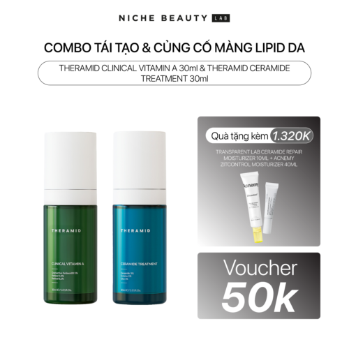 COMBO THERAMID TÁI TẠO & CỦNG CỐ MÀNG LIPID DA