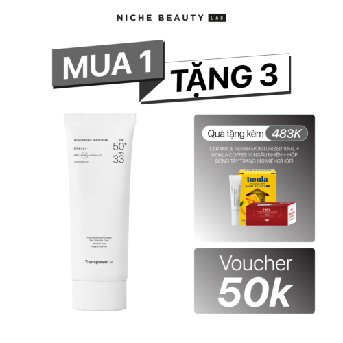 LIGHTWEIGHT SUNSCREEN SPF50+