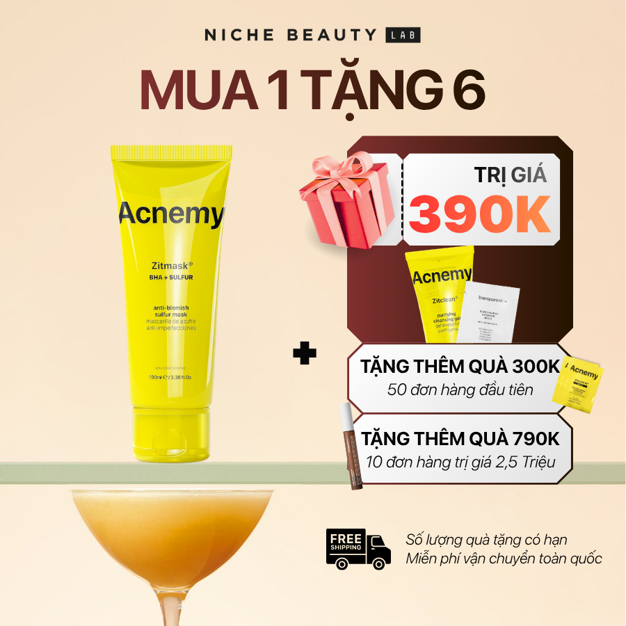 ZITMASK® ANTI-BLEMISH SULFUR MASK