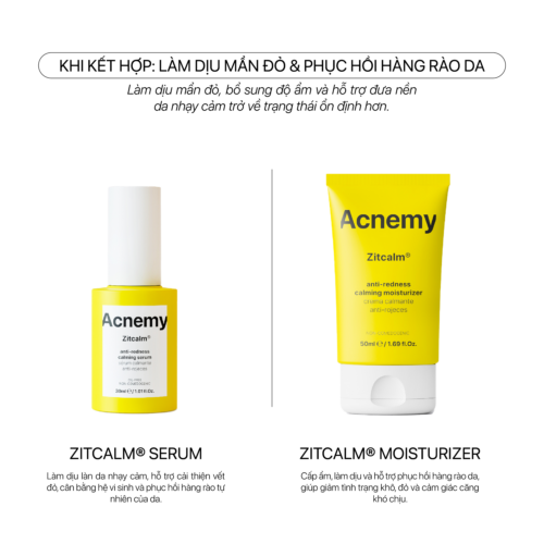 Alternative view of COMBO ACNEMY DỊU MẨN ĐỎ & PHỤC HỒI NỀN DA SAU MỤN